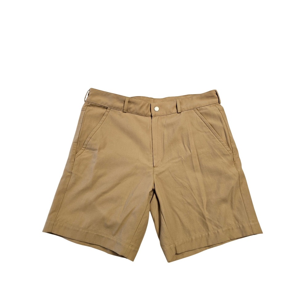Icebreaker Mens Sand M Hike Shorts Merino Wool Blend Tan Size 34 New